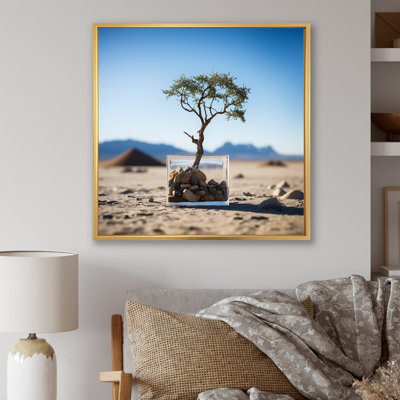 African Safari Tree Bliss III - Art mural arbre