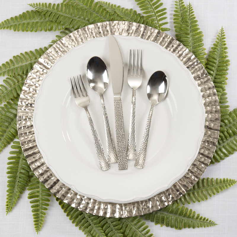 Sleek Shine Everyday Flatware, Silver