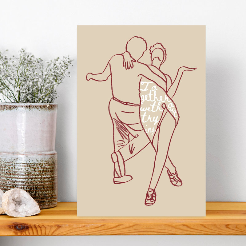 Ensemble sans art minimaliste romantique, 18" H x 12" W