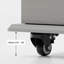Grey Modern Solid wood Rotating Bookshelf-1055838757