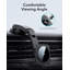HaloLock Dashboard Wireless Charger Black
