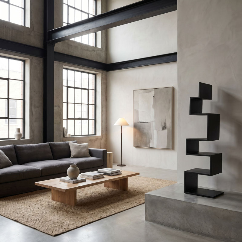 Laszlo Geometric Bookcase
