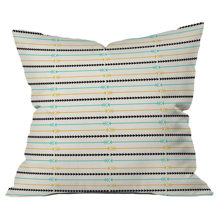 Coussin Arrow, 16 po x 16 po