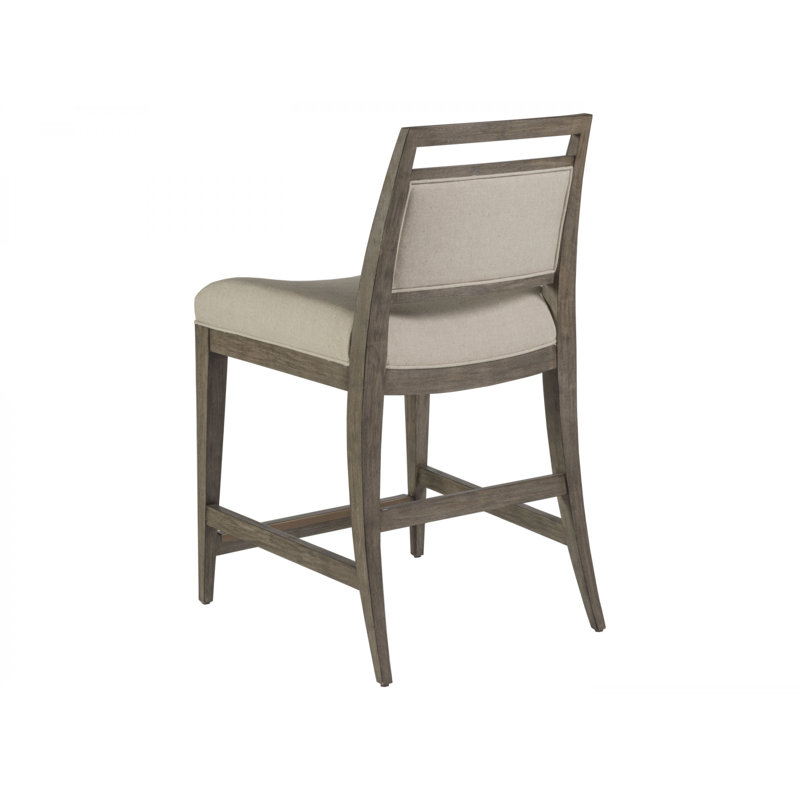 Cohesion Upholstered Stool, Counter Stool (24.5” Seat Height), Grigio