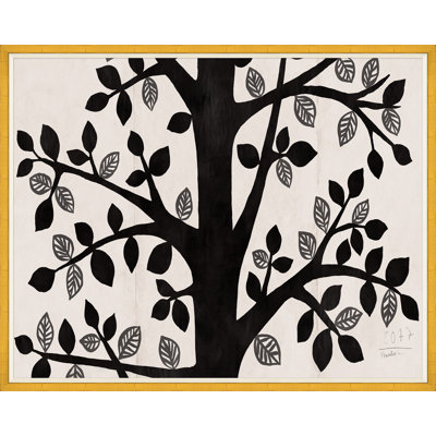 Black Tree Print by Paule Marrot