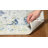 Christa Oriental Ivory / Blue Area Rug-1707661789