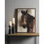 Cheval - peinture sur toile encadrée