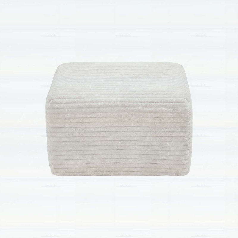 Banc confortable, multifonctionnel et peu encombrant pour la vie moderne, Blanc