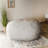 Big Joe Fuf Giant Foam Bean Bag Chair, Oversized Couch with Removable Cover for Kids, Teens, Adults, Fog Lenox, Durable Woven Polyester-42662639-77319909