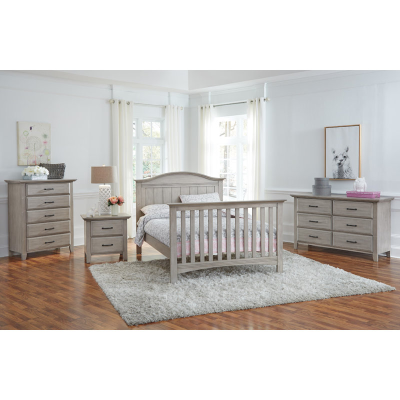 Chandler 5-drawer chest, Délavé à la pierre