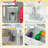 Play Kitchen Set For Kids, Kids Kitchen Playset With Lights Sounds, Apron And Chef Hat, Ice Maker, Microwave, Towel Rack, Utensils, Range Hood, Fun With Friends, For Ages 3-6 Years, White