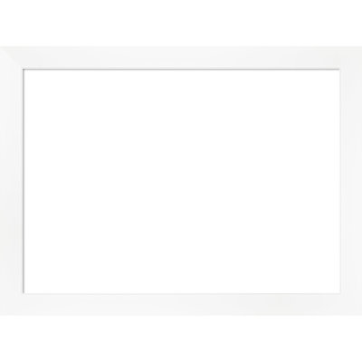 Cabinet White Narrow Framed Dry Erase Magnetic Board Organization Boards