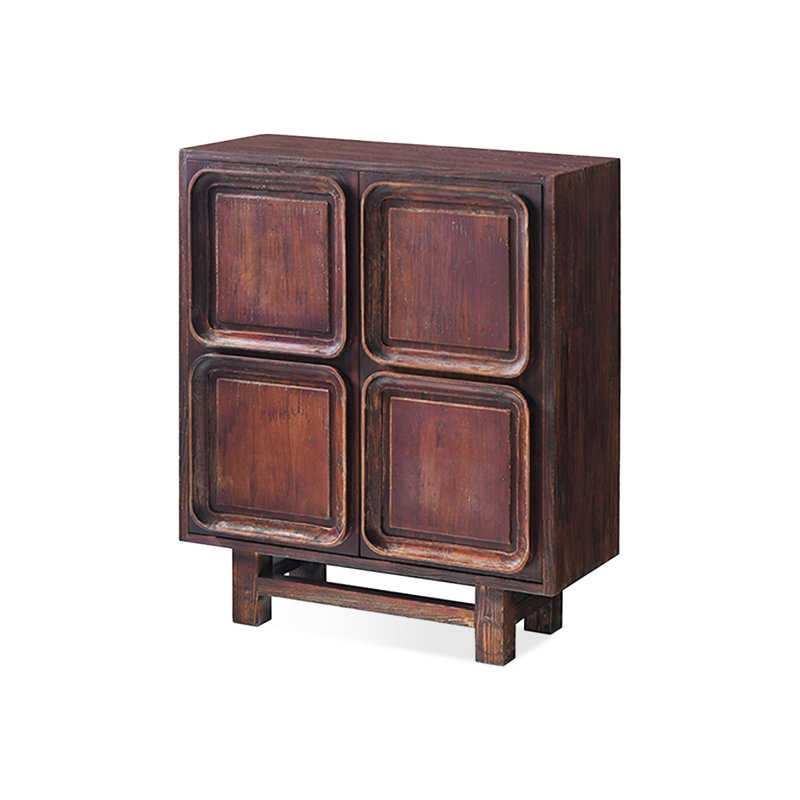Modern Brown Solid Wood Sideboard