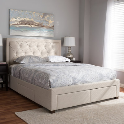 Mergita Upholstered Platform Storage Bed