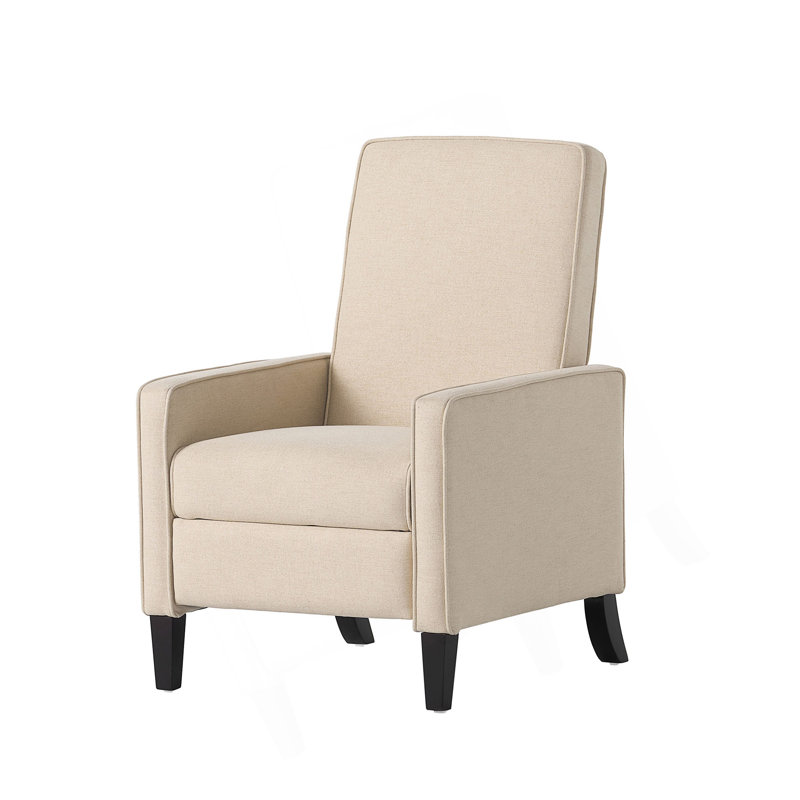 Chaise à dossier poussoir avec coussin épais et pieds en bois de bouleau pour un confort et un style ultimes