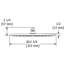 Rain Fixed Shower Head-81254321