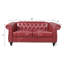 Causeuse Chesterfield à accoudoirs roulés 62 po Oma-14428070