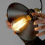 Darvone 1 - Light Matte Black Cone Pendant