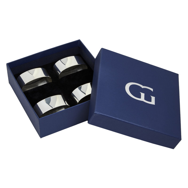 Plain Oval Silver Napkin Ring