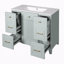 Meuble-lavabo 36 po avec lavabo en céramique