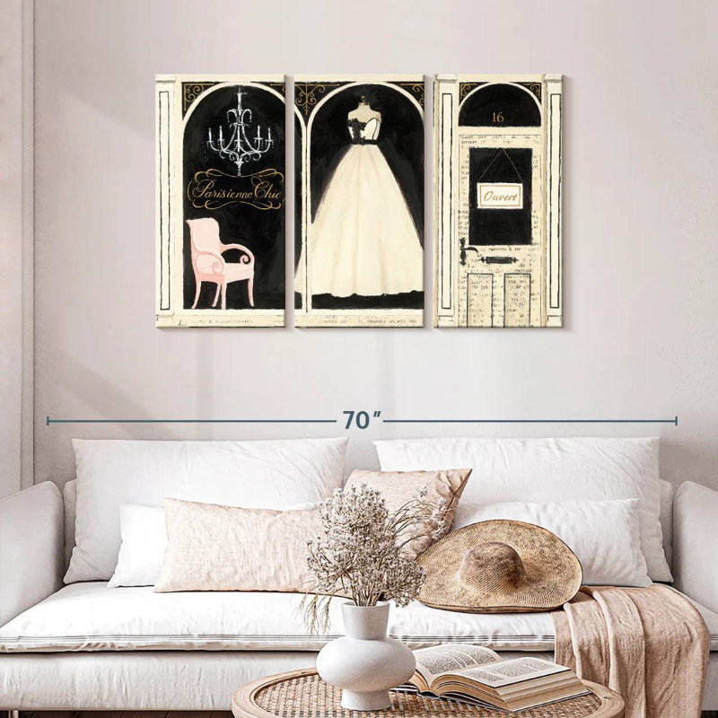Lilie Parisienne Chic, 28" H x 45" W