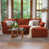 Chenille orange