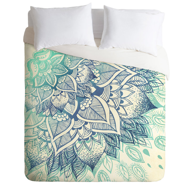 Rosebudstudio Modern & Contemporary Polyester Floral Duvet Cover, Twin/Twin XL Duvet Cover