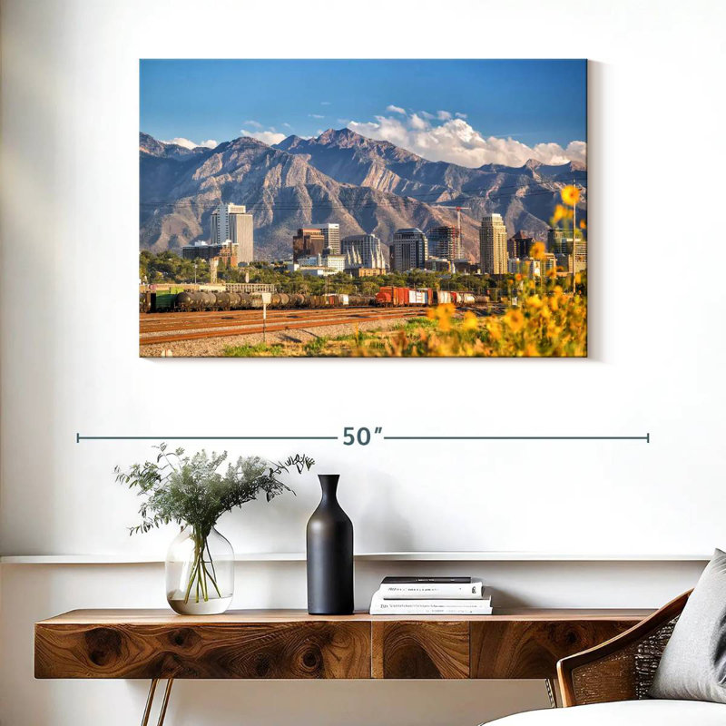 Hannes, centre-ville de Salt Lake City, H 26 po x l 39 po