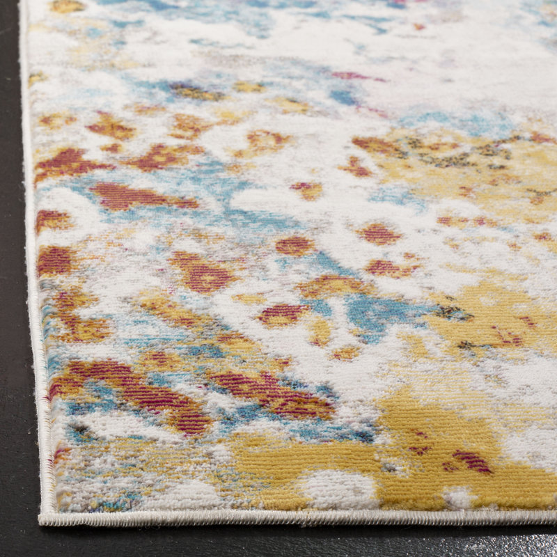 Tapis abstrait Malta Performance, Rectangle 9 pi x 12 pi