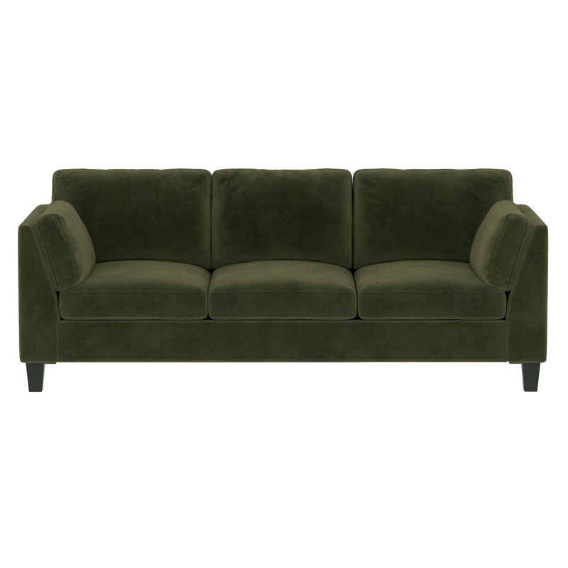 Soft Upholstered Sofa, Green