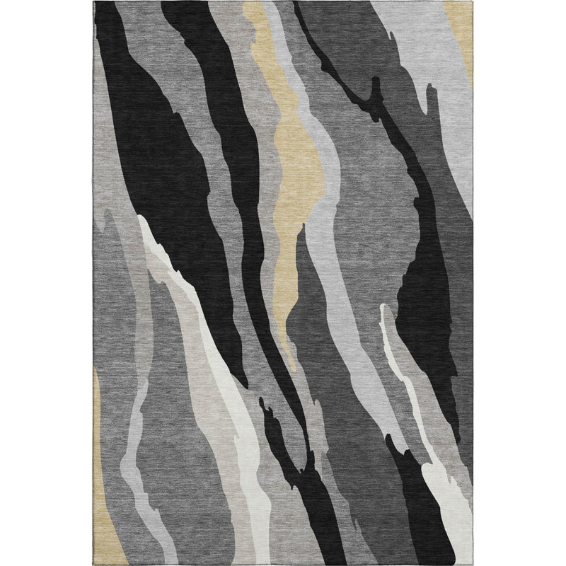 Tapis de qualité supérieure lavable à la machine Cossette AMF1047, Rectangulaire 3 pi x 5 pi