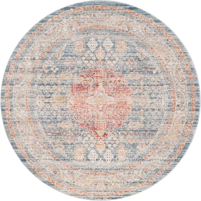 Earleen Indoor Rug, Round 3'10"