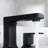 Dean Collection Two-Handle Widespread Short-Veseel Lavatory Bathroom Faucet with Drain Assembly - Matte Black-82373801