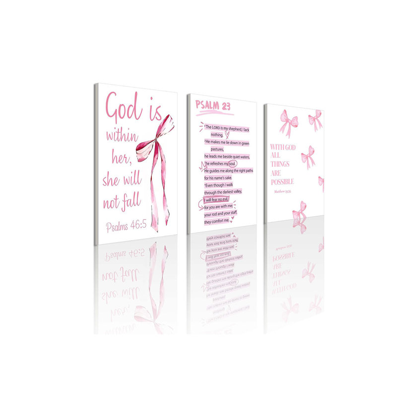 3 Piece Wrapped Canvas Print