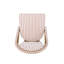 Chaises d'extérieur en polyuréthane et aluminium pour l'extérieur, ensemble de 2