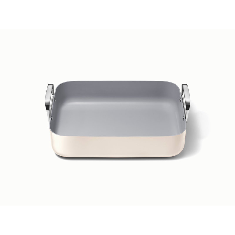 Caraway Roasting Pan W/ Rack, Cream