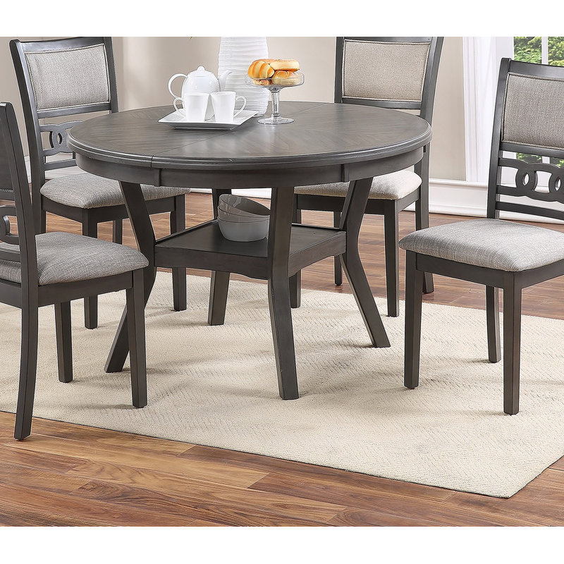 Ensemble de 2 chaises d'appoint pour salle à manger à finition grise