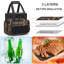 Grand sac à lunch isotherme 24L pour hommes, fourre-tout à deux compartiments pour le travail et le camping
