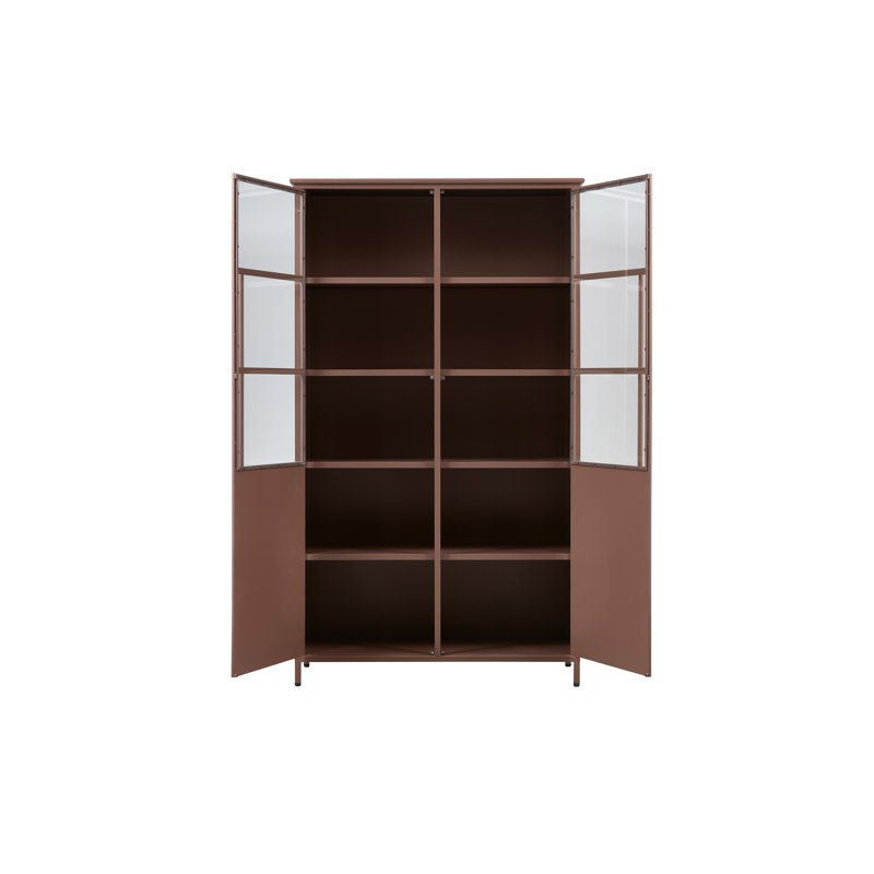 Exhibit Display Cabinet, Tan