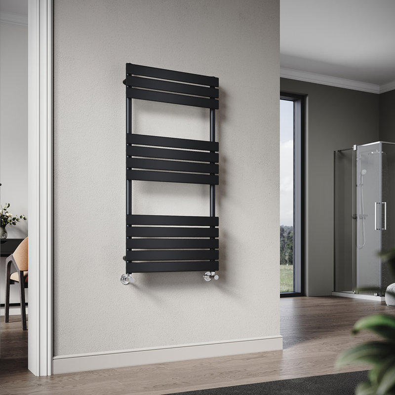 Calisha 12 Towel Rack, Matte Black