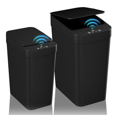 Acrylonitrile Butadiene Styrene Motion Sensor Kitchen Trash Can - 2.2 Gallons