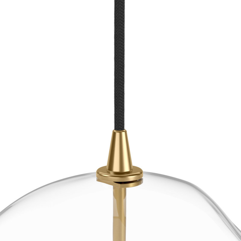 Jussica 1 - Light Pendant, 126" H x 11.75" W x 11.75" D, Black Gunmetal