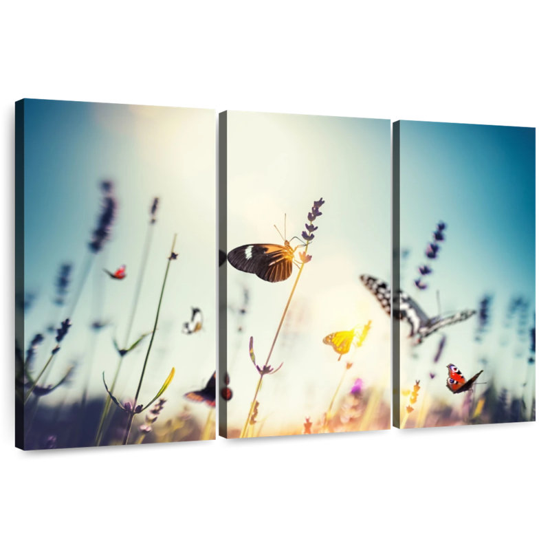 Brampt Butterfly Garden, 20" H x 33" W