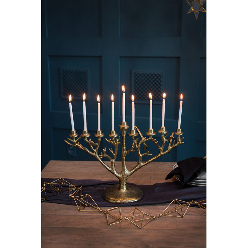 Metal Menorah