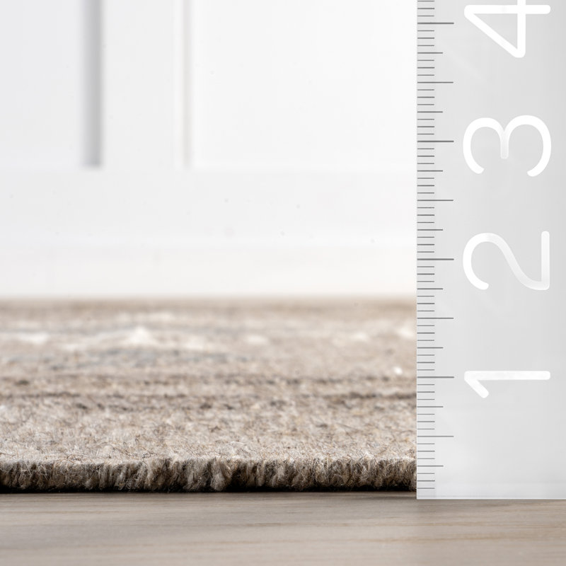 Westerly Southwestern Wool Blend Area Rug, Rectangle 6' x 9'