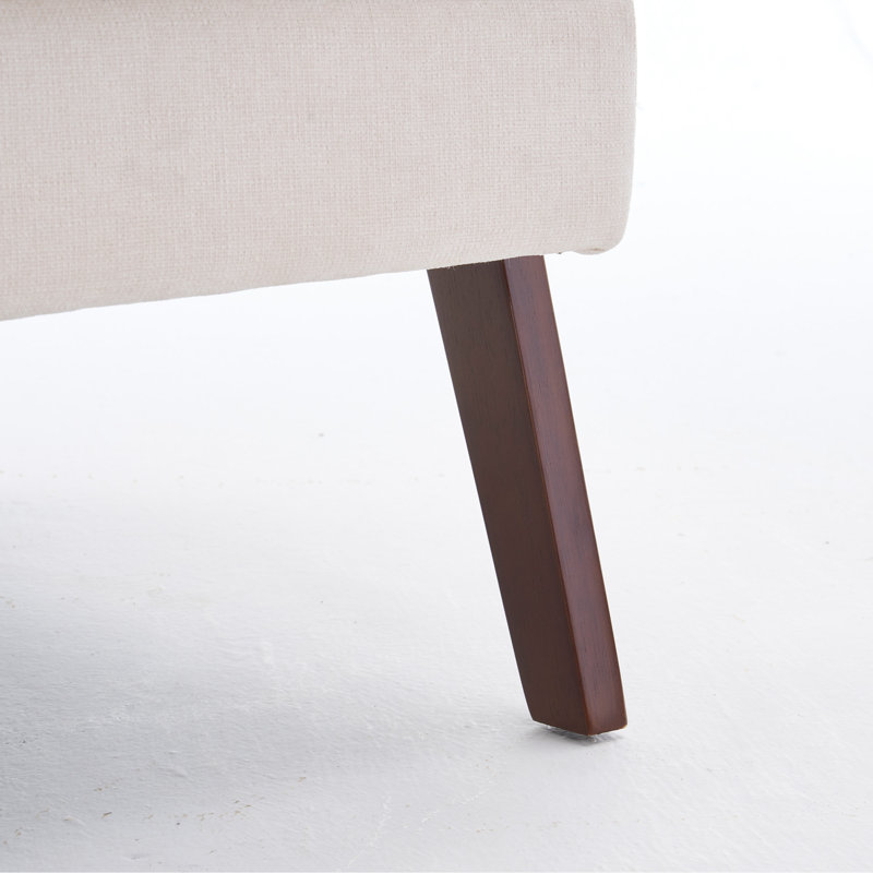 Fauteuil d'appoint Mid-Century, Beige