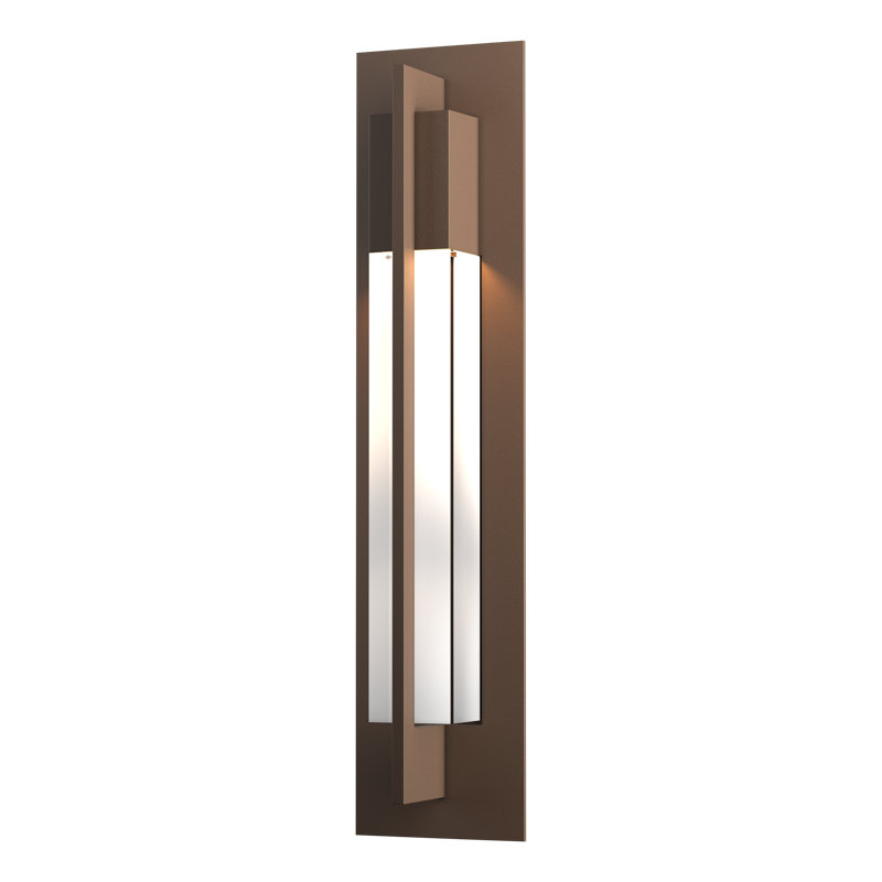Axis 1 - Light Aluminum Outdoor Flush Mount, 24" H x 5.5" W x 3.8" D, Coastal Bronze