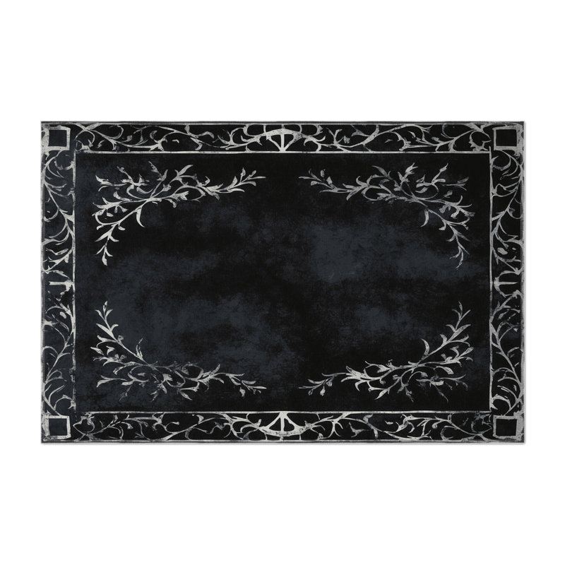 Dusk Whorl Indoor And Outdoor Area Rug, Rectangle 9' x 12'