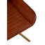 47 cm H Tufted Leather Side Chair