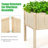 Roundtree Wood Elevated Planter